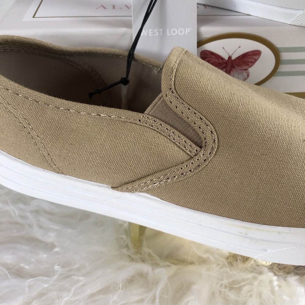 Women S West Loop Size Small 5/6 Slip On Tennis Shoes Sneakers NWT  Brown… - Picture 7 of 16